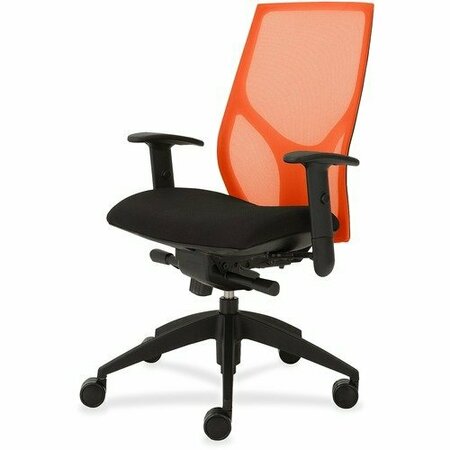 9TO5 SEATING Task Chair, Knee Tilt, Adj T-Arm, 25inx26inx39-1/2in-46-1/2in, OE/ON NTF1460K2A8M701